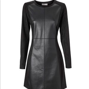 Wintour Leather Dress